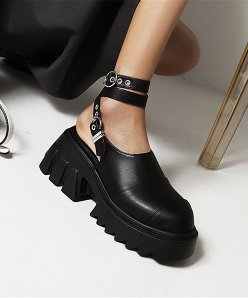 Platform Sabot Sandals