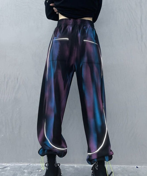 Tie-dye Drawstring Pants