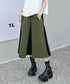 Side Pleat Wide Pants