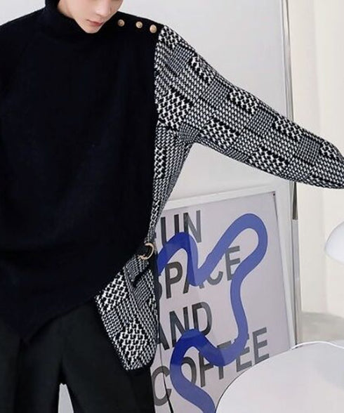 Turtleneck Knit Pullover