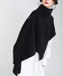 Turtle Neck Poncho