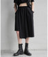 Asymmetric Half Pants