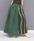 Wave Line Printed Wide Pants
