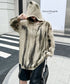 Gradation Mesh Hoodie