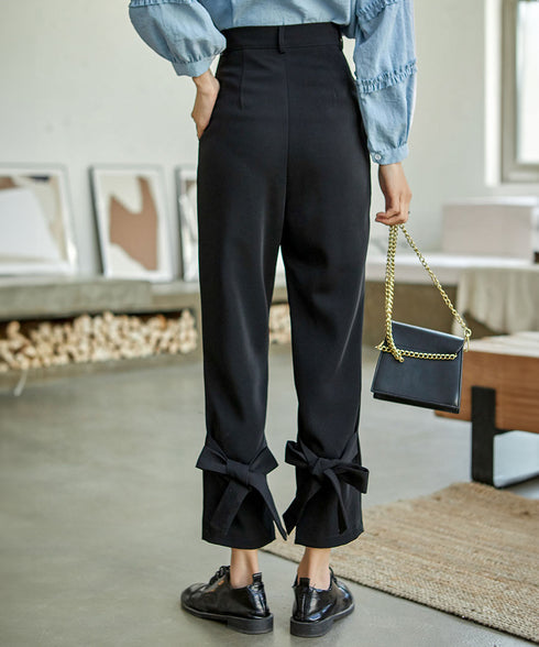Bowtie Slim Pants