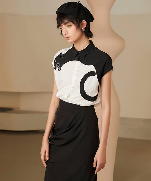 Black Panther Blouse