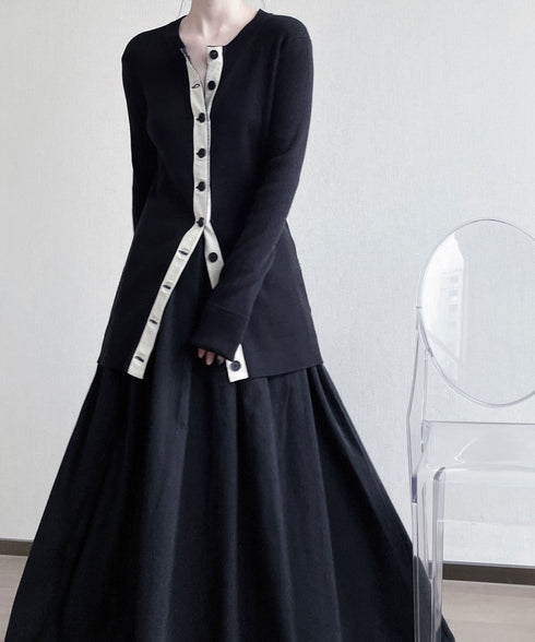 Front Fly Splice Cardigan