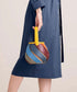 Cylindrical Contrast Color Bag