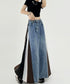 Sideline Denim Skirt