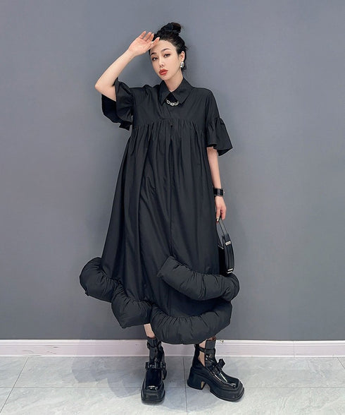 Hem Ruffle Dress