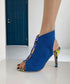 Square Stone High Heels