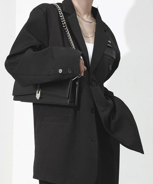 Rectangle Chain Shoulder Bag