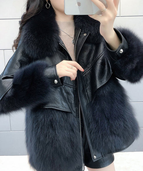 Faux Fur Jacket