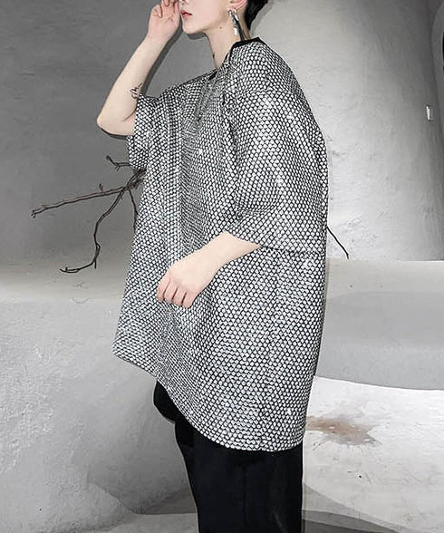 Metallic Mesh T-shirt