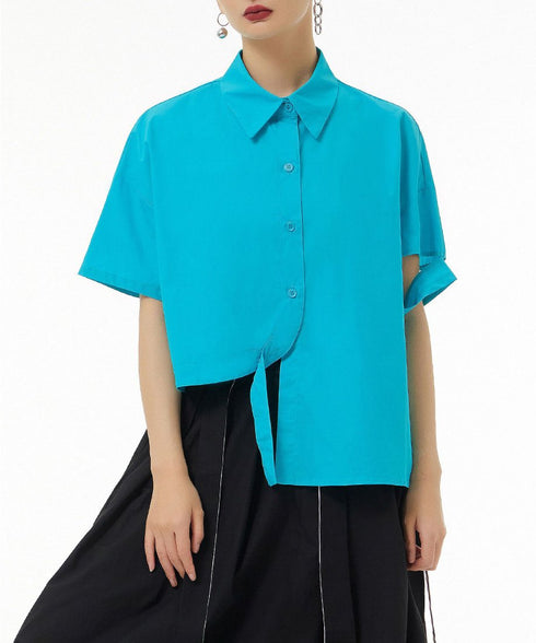 One Side Short Blouse