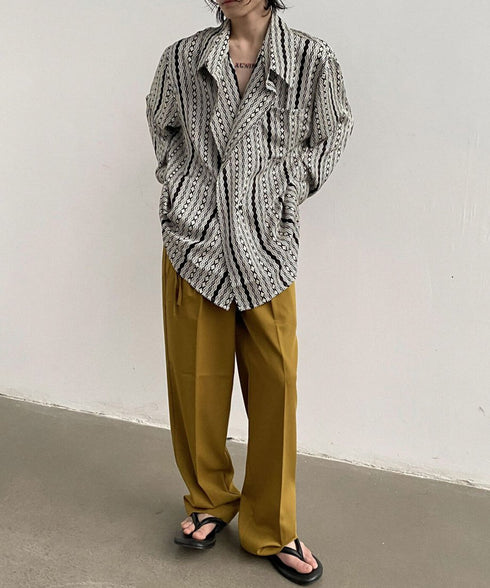 Stand Out Collar Shirt