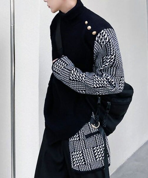 Turtleneck Knit Pullover