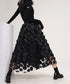 Three-dimensional Dot Tulle Skirt