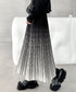 Gradation Pleat Skirt