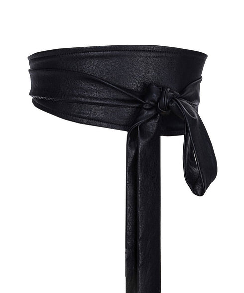 Asymmetrical Wrap Belt