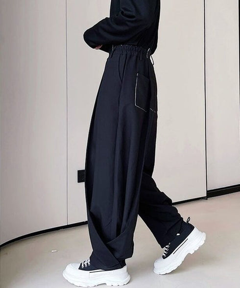 Tuck Wide Pants