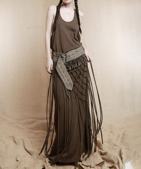 長流蘇裙