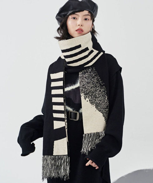 Geometric Pattern Stole