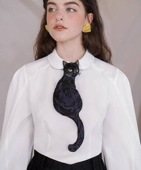 Black Cat Tie