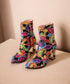 Beads Flower Short Boots