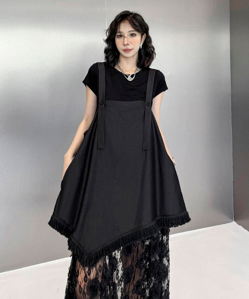 Splicing Lace Dress