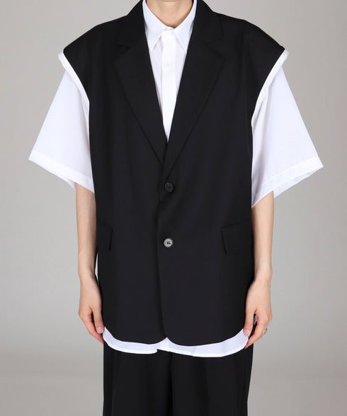 Vest & Wide Pants Co-ord