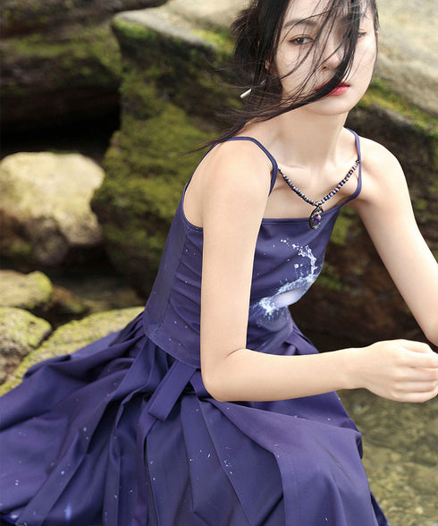 Water Ball Print Top