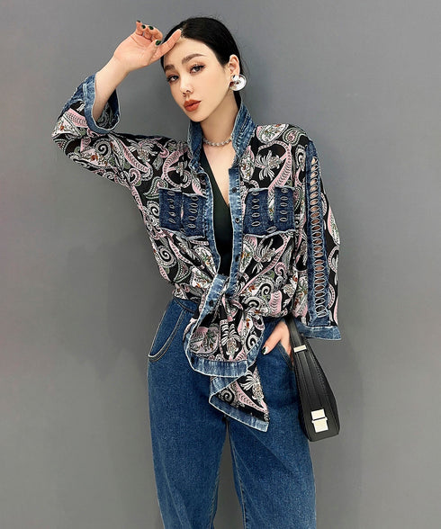 Sleeve Cut-out Blouse