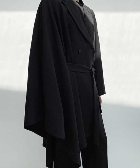 Asymmetric Belt Jacket