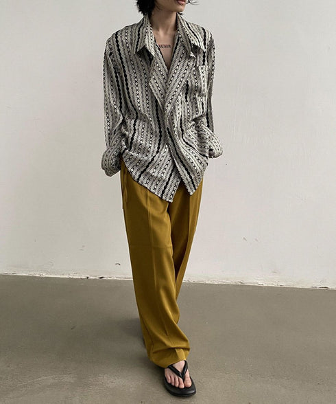 Stand Out Collar Shirt