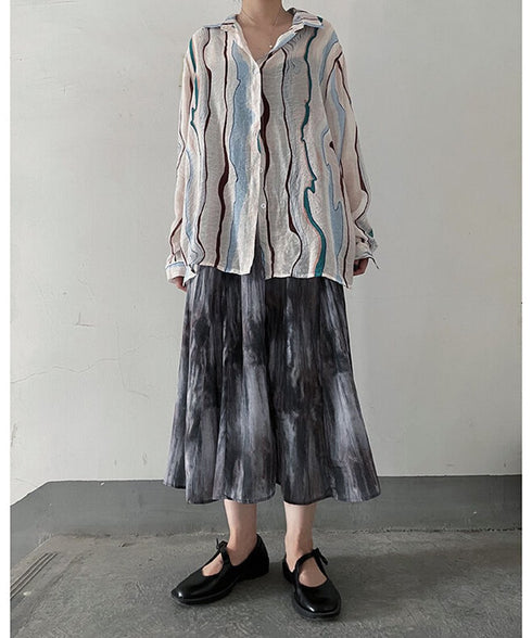 Nara wind blouse