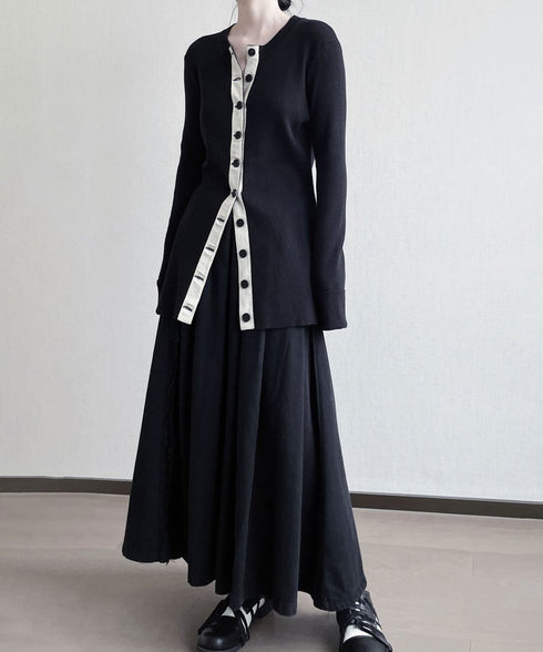 Front Fly Splice Cardigan