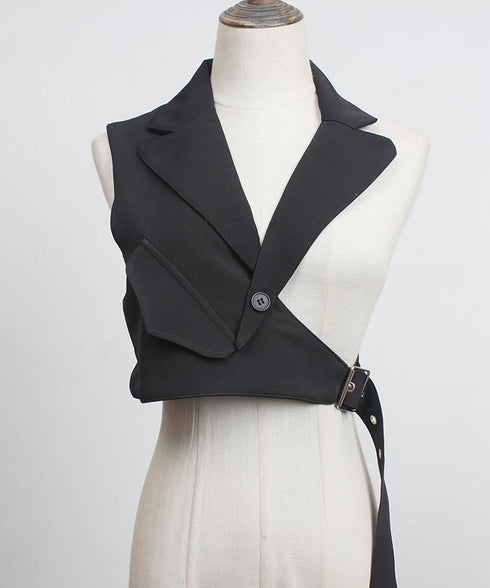 One Shoulder Vest
