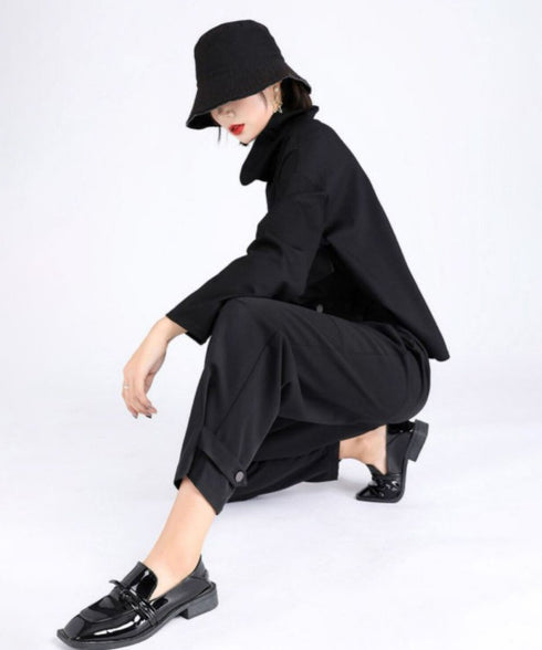 Button Tapered Pants