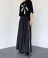 Side Panel Pleated Wide Pants