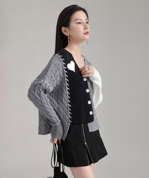 Overstitch Cardigan