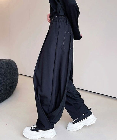 Tuck Wide Pants
