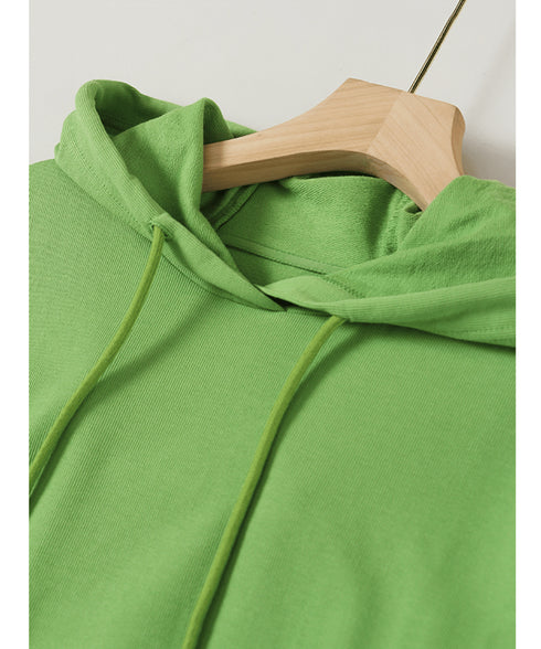 Pleated Hoodie Dress