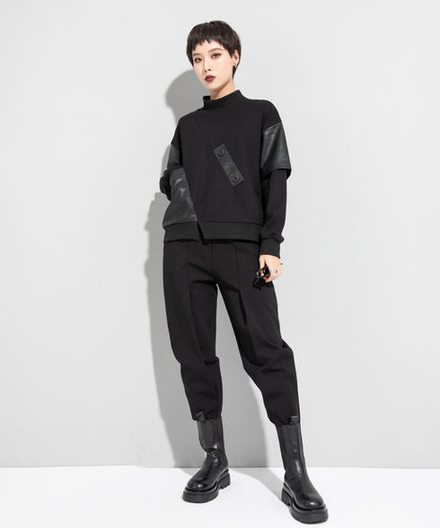 Faux Layered Sweatshirt