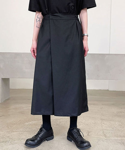 Cropped Wide Pants