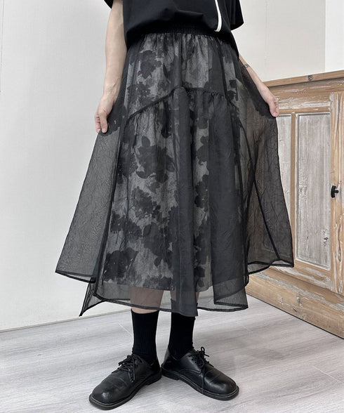 See-through Layered Skirt
