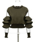 Mesh Sleeve Top