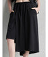 Asymmetric Half Pants