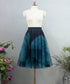Tulle Layered Flare Skirt