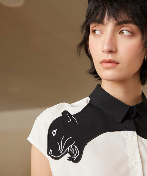 Black Panther Blouse